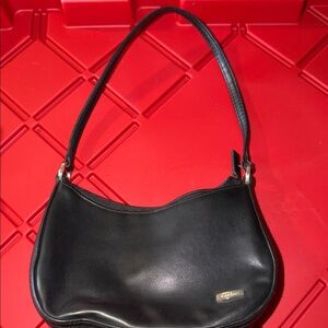 Nine West Black Leather Shoulder Bag